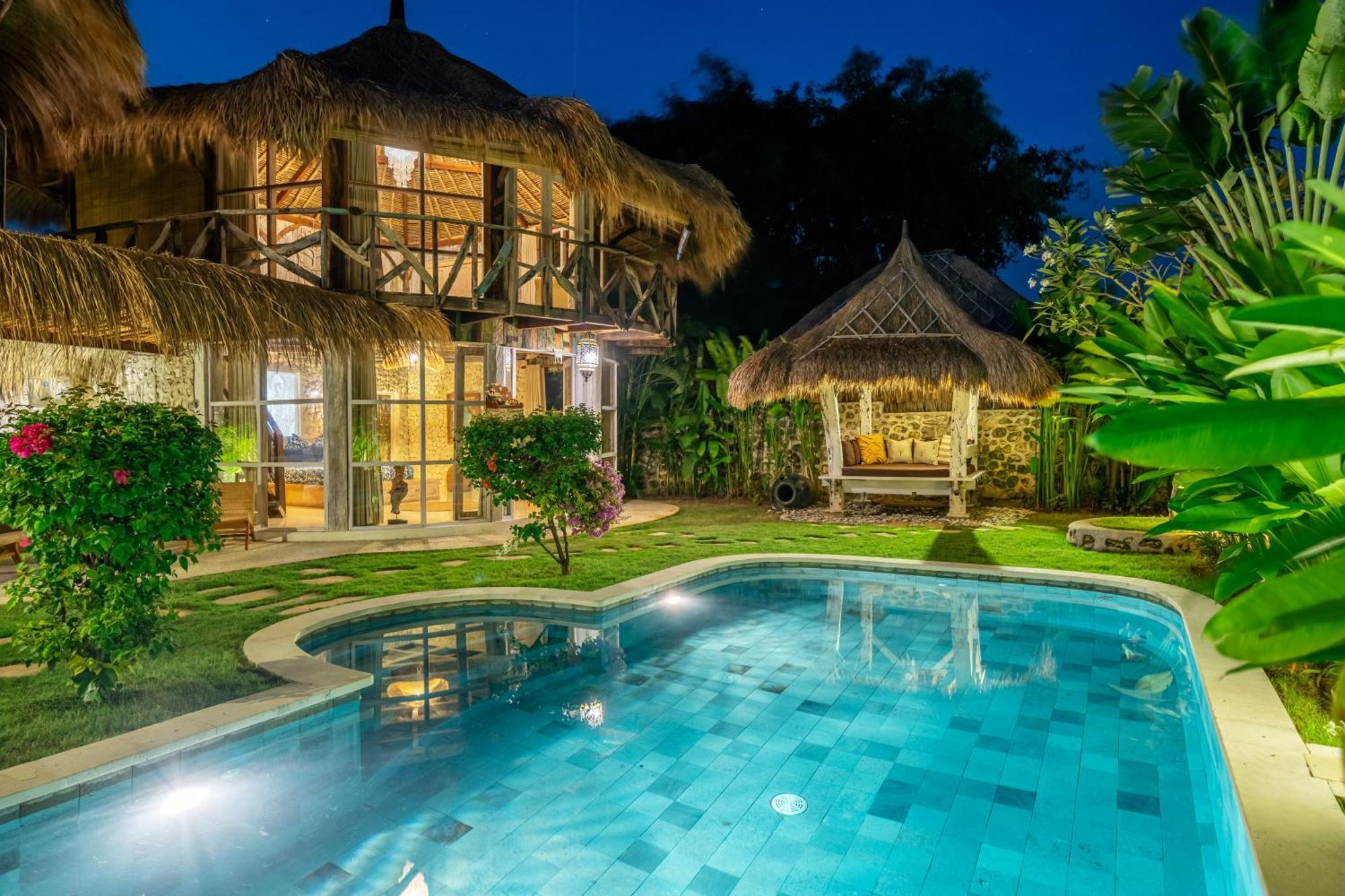 Balangan Beach Villa Idaman Bungalows Jimbaran  Luaran gambar