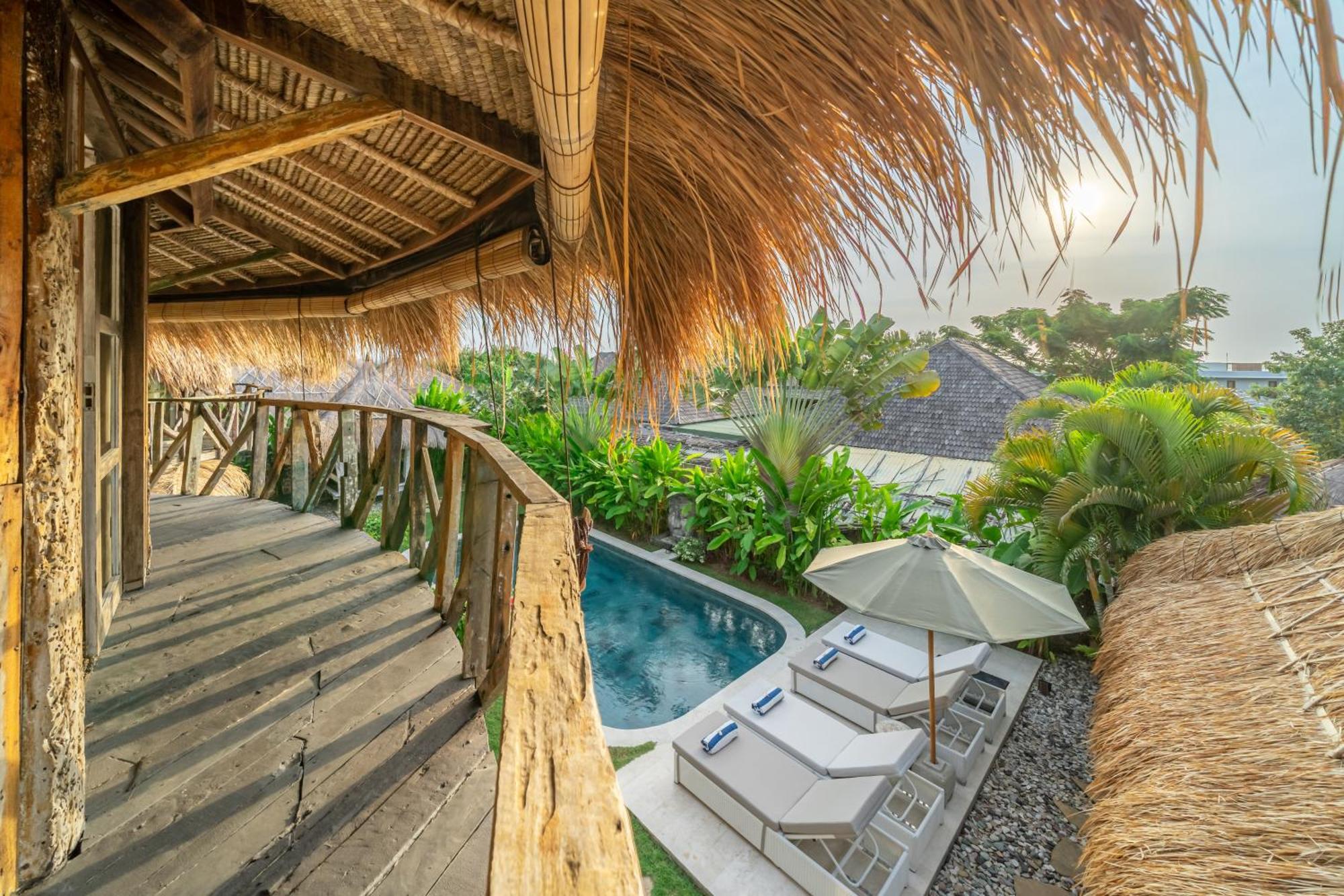 Balangan Beach Villa Idaman Bungalows Jimbaran  Luaran gambar