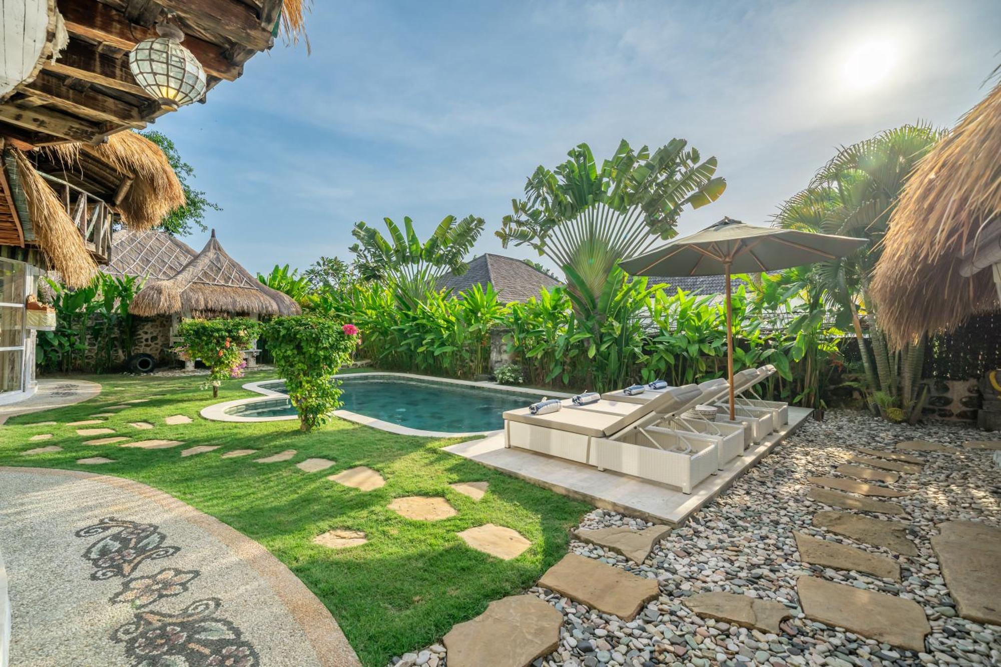 Balangan Beach Villa Idaman Bungalows Jimbaran  Luaran gambar